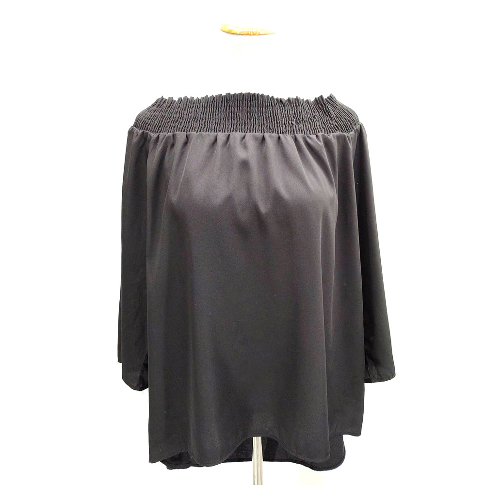 View by Walter Baker black off the shoulder top in 1X